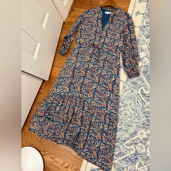 Emerson Fry India Collection Frances 3 Dress - Tamara Size Medium - Picture 6 of 13